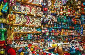 colorful Turkish souvenirs